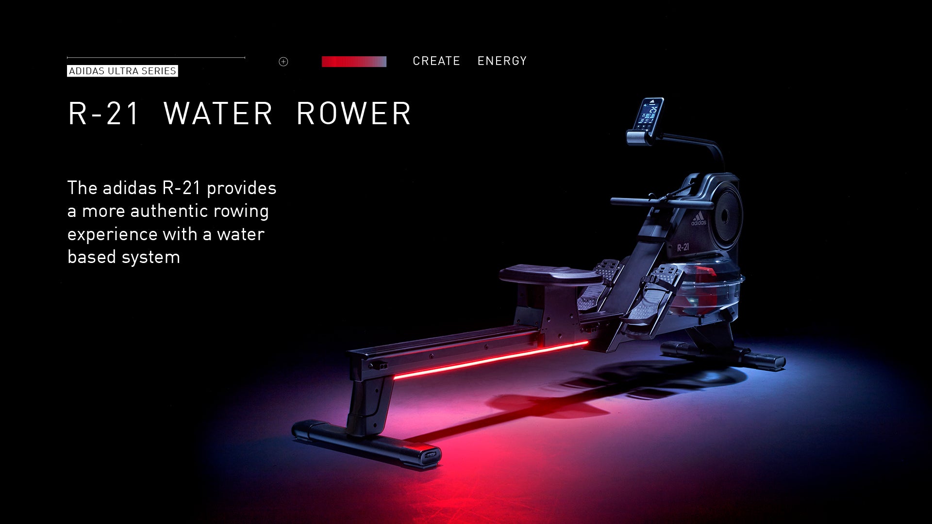 adidas R-21 Water Rower (Bluetooth) – Adidas Hardware