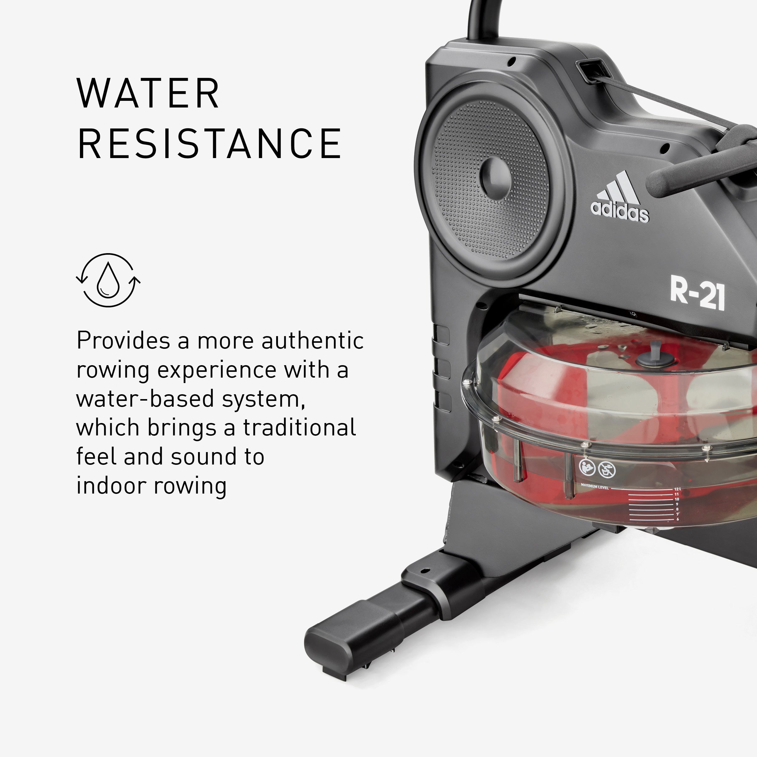 adidas R-21 Water Rower (Bluetooth) – Adidas Hardware